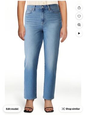 Levi Strauss Signature
High Rise Straight Jean
